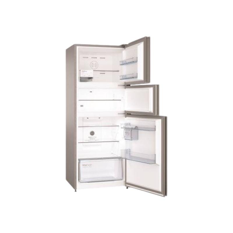 Bosch Series 4 Frost Free Triple Door Refrigerator | 303 L | Shiney Silver | CMC33S03NI Bosch Series 4 Frost Free Triple Door Refrigerator | 303 L | Shiney Silver | CMC33S03NI