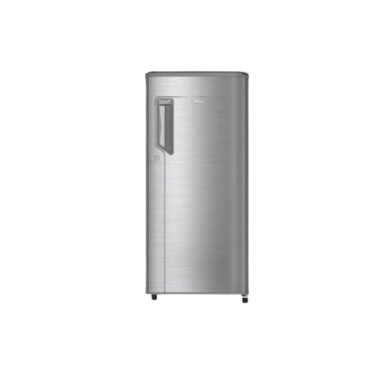 Whirlpool Direct Cool Single Door Refrigerator | 2 Star | 184 L | Titan Steel |  205 IMPC PRM