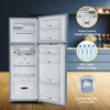 Whirlpool Frost Free Double Door Refrigerator | 235 L | 2 Star | Titan Steel | 22099 | NEO DF 278