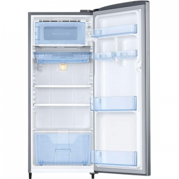 Samsung Direct Cool Single Door Refrigerator | 183 L | 3 Star | Elegant Inox | RR20C2Y23S8/NL Samsung Direct Cool Single Door Refrigerator | 183 L | 3 Star | Elegant Inox | RR20C2Y23S8/NL