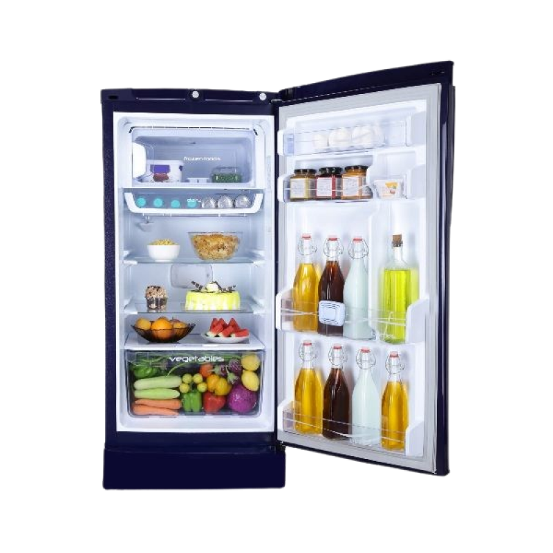 Godrej Direct Cool Single Door Refrigerator | 185 L | 5 Star | Pacific Blue | RD EDGEPRO 210E TAI Godrej Direct Cool Single Door Refrigerator | 185 L | 5 Star | Pacific Blue | RD EDGEPRO 210E TAI