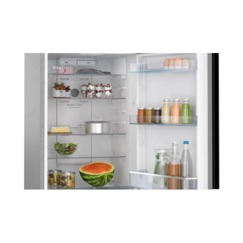 Bosch Frost Free Double Door Refrigerator | 2 Star | Black | CTC35K22NI Bosch Frost Free Double Door Refrigerator | 2 Star | Black | CTC35K22NI