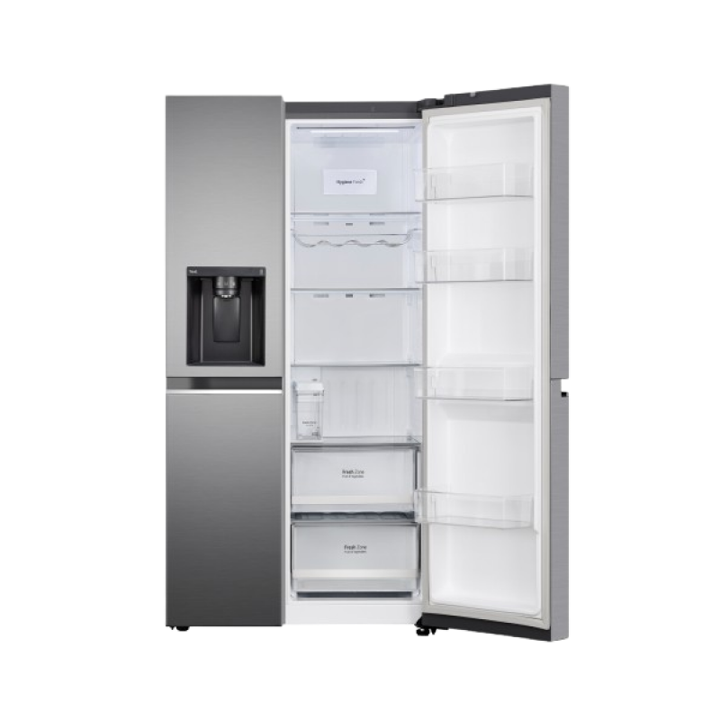 LG Side by Side Refrigerator | 3 Star | 630L | Shiny Steel | GL-L257CPZ3 DPZZEBN SBS LG Side by Side Refrigerator | 3 Star | 630L | Shiny Steel | GL-L257CPZ3 DPZZEBN SBS