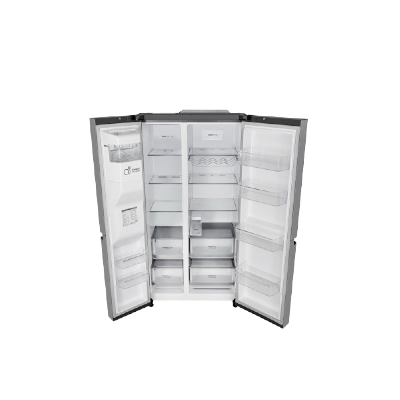 LG Side by Side Refrigerator | 3 Star | 630L | Shiny Steel | GL-L257CPZ3 DPZZEBN SBS LG Side by Side Refrigerator | 3 Star | 630L | Shiny Steel | GL-L257CPZ3 DPZZEBN SBS