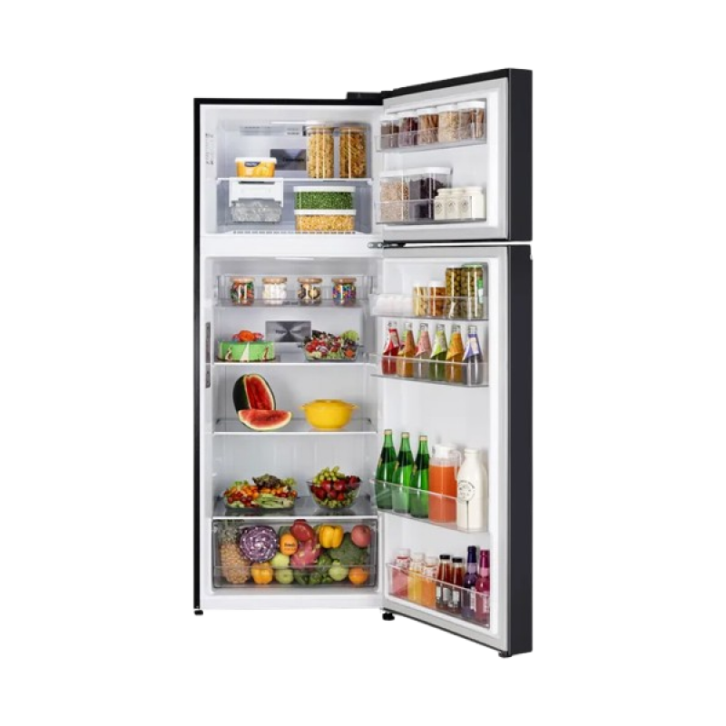 LG Frost Free Double Door Refrigerator | 466 L | 2 Star | Ebony Sheen | GL T492MESY LG Frost Free Double Door Refrigerator | 466 L | 2 Star | Ebony Sheen | GL T492MESY