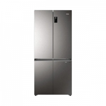 Haier Frost Free French Convertible Refrigerator | 520 L | Inox Steel | HRB-600IS-P
