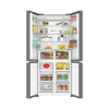 Haier Frost Free French Convertible Refrigerator | 520 L | Inox Steel | HRB-600IS-P