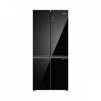 Haier Frost Free French Door Convertible Refrigerator | 520 L | Black Glass | HRB-600KGU1