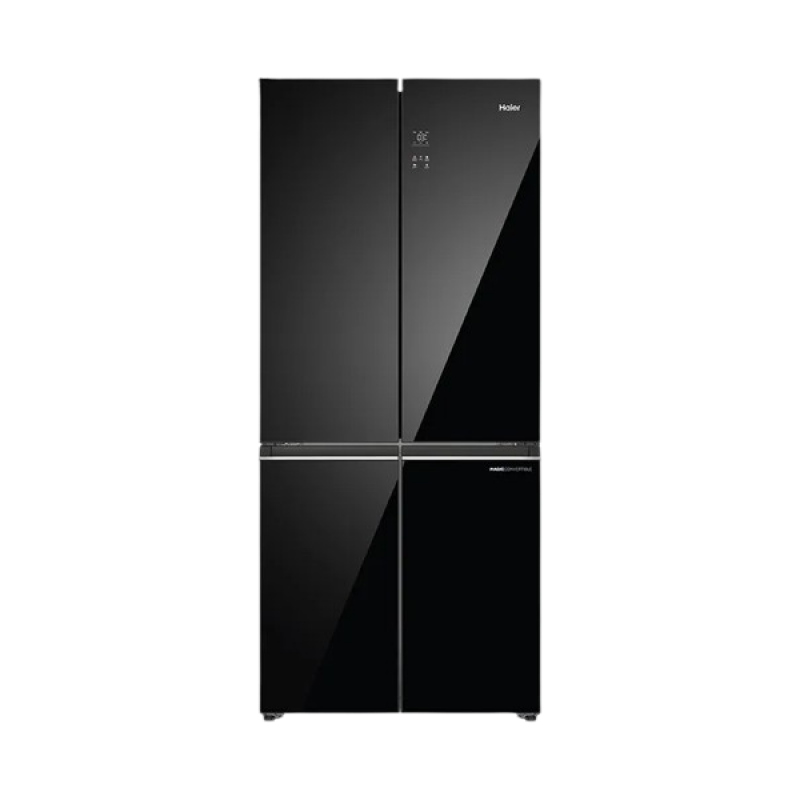 Haier Frost Free French Door Convertible Refrigerator | 520 L | Black Glass | HRB-600KGU1 Haier Frost Free French Door Convertible Refrigerator | 520 L | Black Glass | HRB-600KGU1