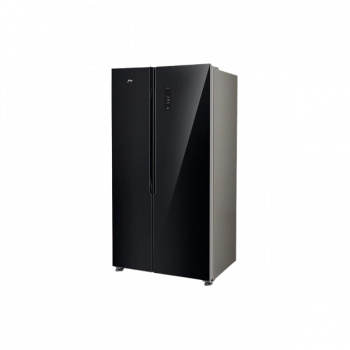 Godrej Side by Side Refrigerator | 600L | Eon Velvet Opera Black | 3 Star | RS EONVELVET 646C RIT OP BK SBS