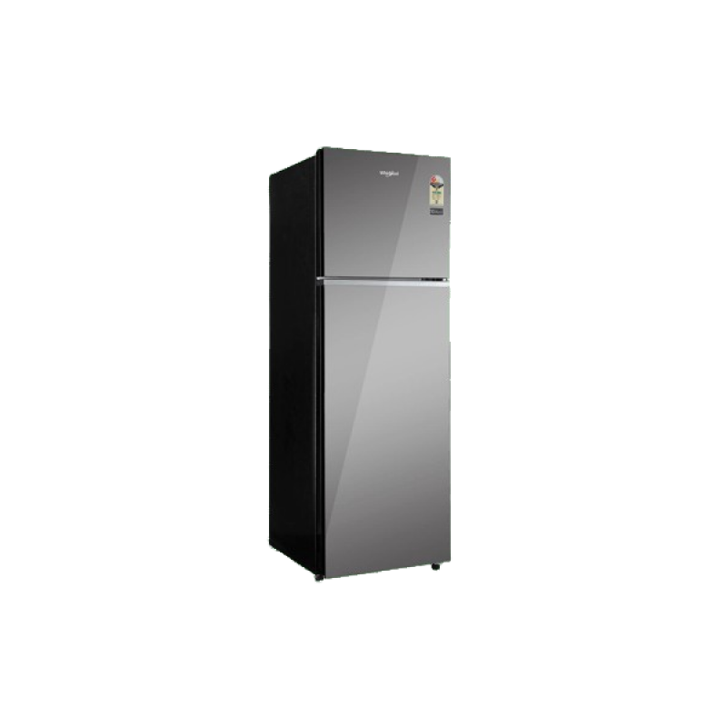 Whirlpool Frost Free Double Door Refrigerator | 265 L | 2 Star | Crystal Mirror | 2053 Neo 278GD PRM Whirlpool Frost Free Double Door Refrigerator | 265 L | 2 Star | Crystal Mirror | 2053 Neo 278GD PRM