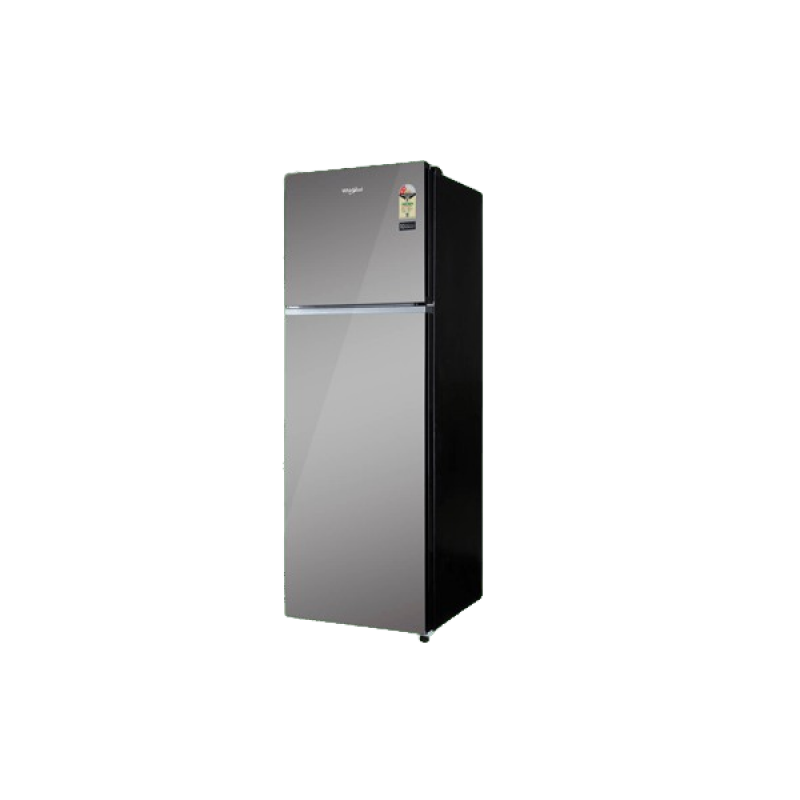 Whirlpool Frost Free Double Door Refrigerator | 265 L | 2 Star | Crystal Mirror | 2053 Neo 278GD PRM Whirlpool Frost Free Double Door Refrigerator | 265 L | 2 Star | Crystal Mirror | 2053 Neo 278GD PRM