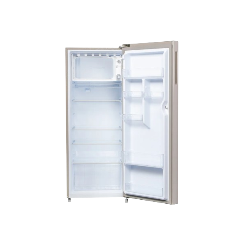 Haier Direct Cool Single Door Refrigerator | 215 L | 3 Star | Nickel Steel | HRD-2353BNS-P Haier Direct Cool Single Door Refrigerator | 215 L | 3 Star | Nickel Steel | HRD-2353BNS-P