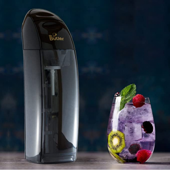 Mr. Butler Italia Soda Maker | Black