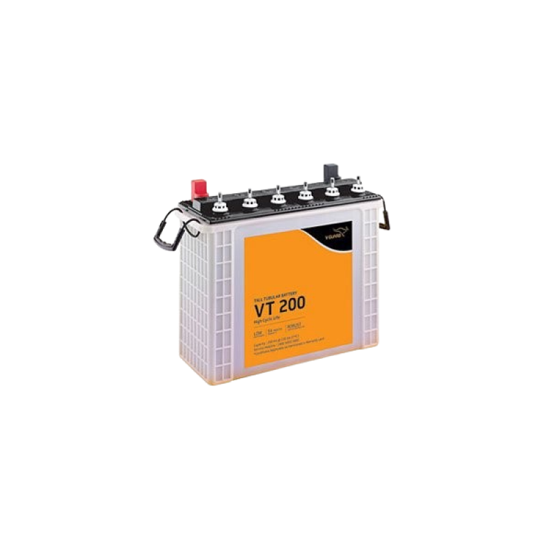 V-Guard Vt200 200Ah Tall Tubular Inverter Battery V-Guard Vt200 200Ah Tall Tubular Inverter Battery