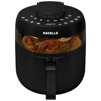 Havells Prolife Crystal  Air Fryer  | 5 L | Auto Restart | Touch Screen
