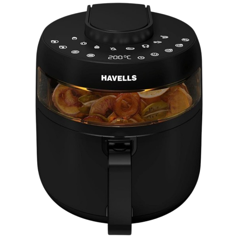 Havells Prolife Crystal Air Fryer | 5 L | Auto Restart | Touch Screen Havells Prolife Crystal Air Fryer | 5 L | Auto Restart | Touch Screen