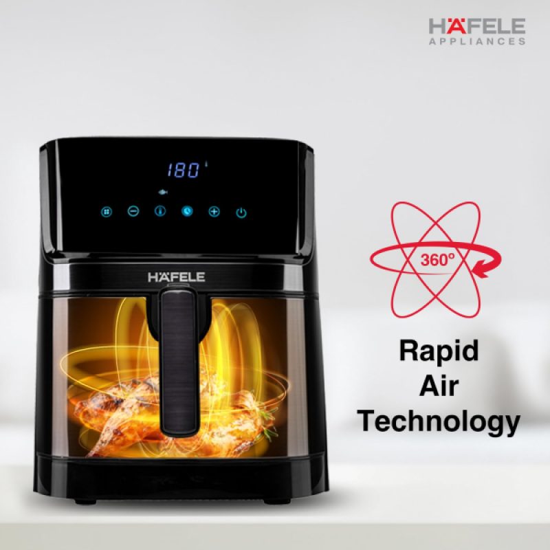 Hafele Noil Digital Air Fryer | 6.3 L Capacity | 1700W | Black Hafele Noil Digital Air Fryer | 6.3 L Capacity | 1700W | Black