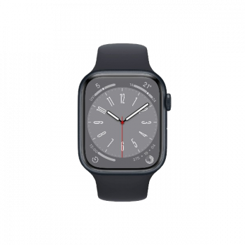 Apple Watch Series 8 Sports Band | 45 mm | Retina LTPO | OLED Display | Midnight Aluminum