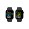 Apple Watch Series 8 Sports Band | 45 mm | Retina LTPO | OLED Display | Midnight Aluminum
