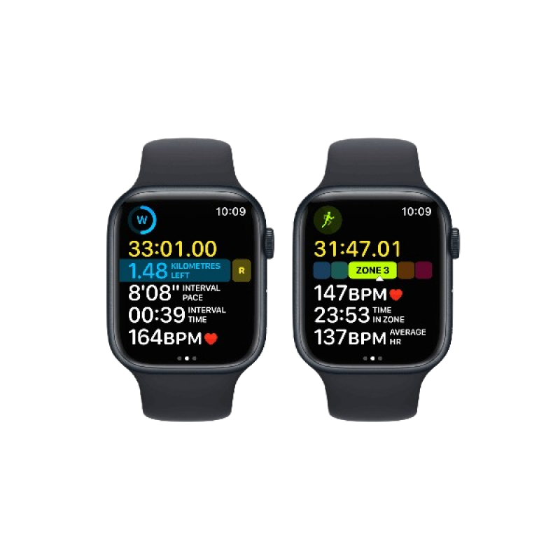 Apple Watch Series 8 Sports Band | 45 mm | Retina LTPO | OLED Display | Midnight Aluminum Apple Watch Series 8 Sports Band | 45 mm | Retina LTPO | OLED Display | Midnight Aluminum