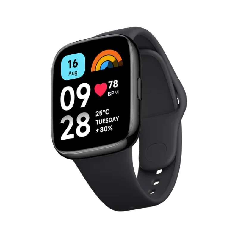Redmi Watch 3 Active Smartwatch | Bluetooth Calling | 46.4mm | Charcoal Black Strap Redmi Watch 3 Active Smartwatch | Bluetooth Calling | 46.4mm | Charcoal Black Strap