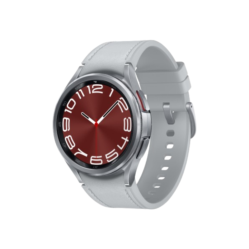 Samsung Galaxy Watch 6 Classic Smart Watch | 47mm | Bluetooth with Water Resistant | Silver | SM-R960NZSAINS Samsung Galaxy Watch 6 Classic Smart Watch | 47mm | Bluetooth with Water Resistant | Silver | SM-R960NZSAINS