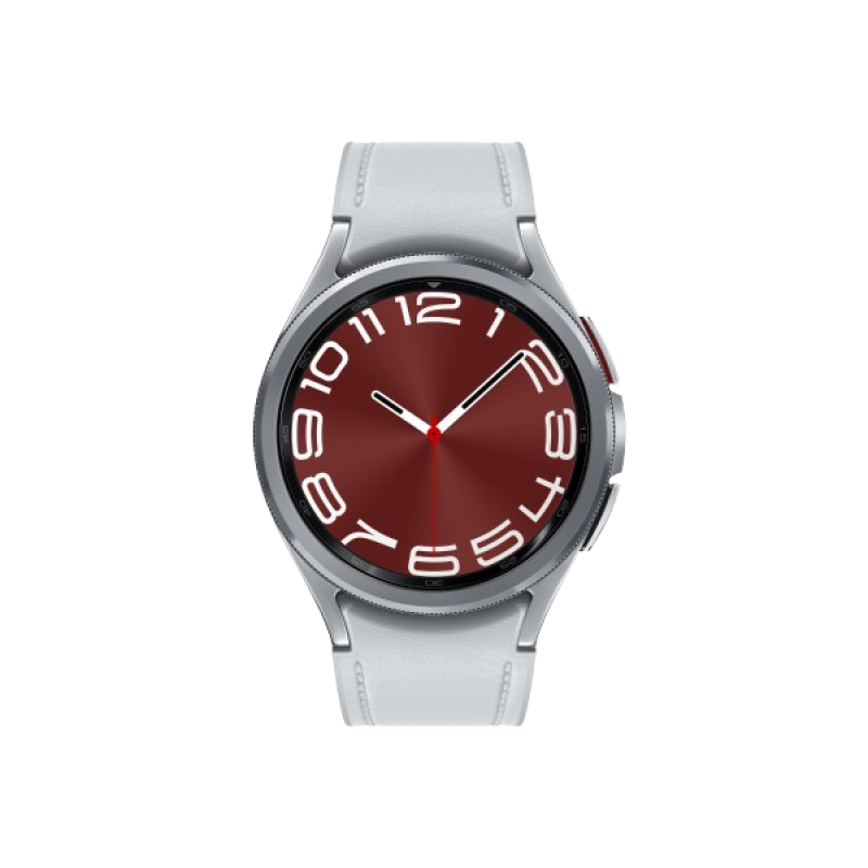 Samsung Galaxy Watch 6 Classic Smart Watch | 47mm | Bluetooth with Water Resistant | Silver | SM-R960NZSAINS Samsung Galaxy Watch 6 Classic Smart Watch | 47mm | Bluetooth with Water Resistant | Silver | SM-R960NZSAINS