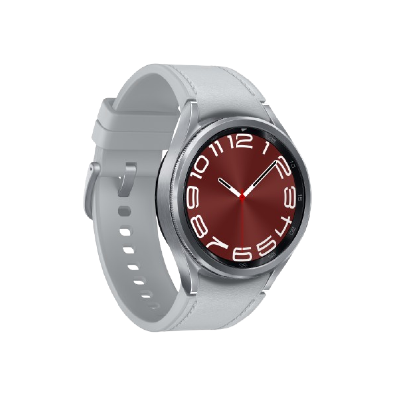 Samsung Galaxy Watch 6 Classic Smart Watch | 47mm | Bluetooth with Water Resistant | Silver | SM-R960NZSAINS Samsung Galaxy Watch 6 Classic Smart Watch | 47mm | Bluetooth with Water Resistant | Silver | SM-R960NZSAINS