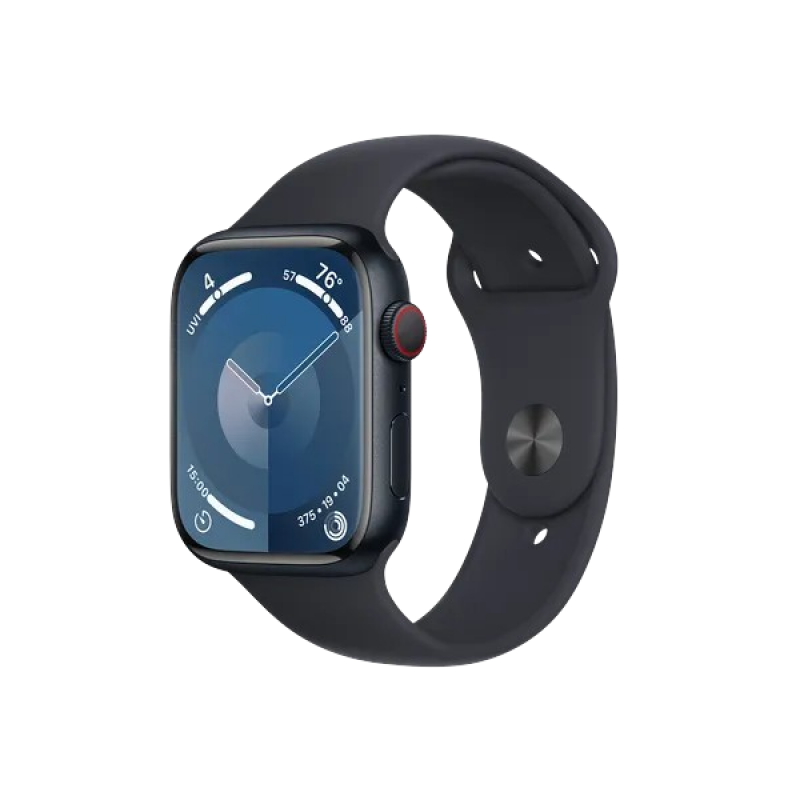 Apple Watch Series 9 with Midnight Sport Band | 45mm | Retina LTPO OLED Display | Midnight Apple Watch Series 9 with Midnight Sport Band | 45mm | Retina LTPO OLED Display | Midnight