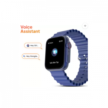 Fire-Boltt Supernova High Resolution | 368*448px | BT Calling and 123 Sports Modes Smartwatch | Blue Strap