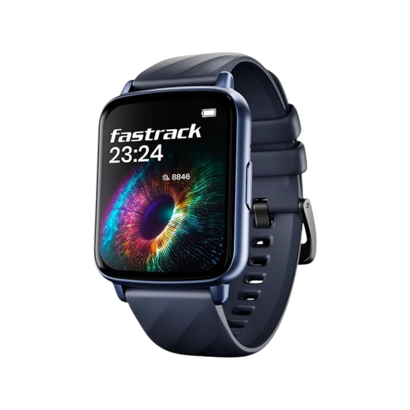 Fastrack Jupiter S1 Smartwatch | 1.83 inch | BT Calling | Blue