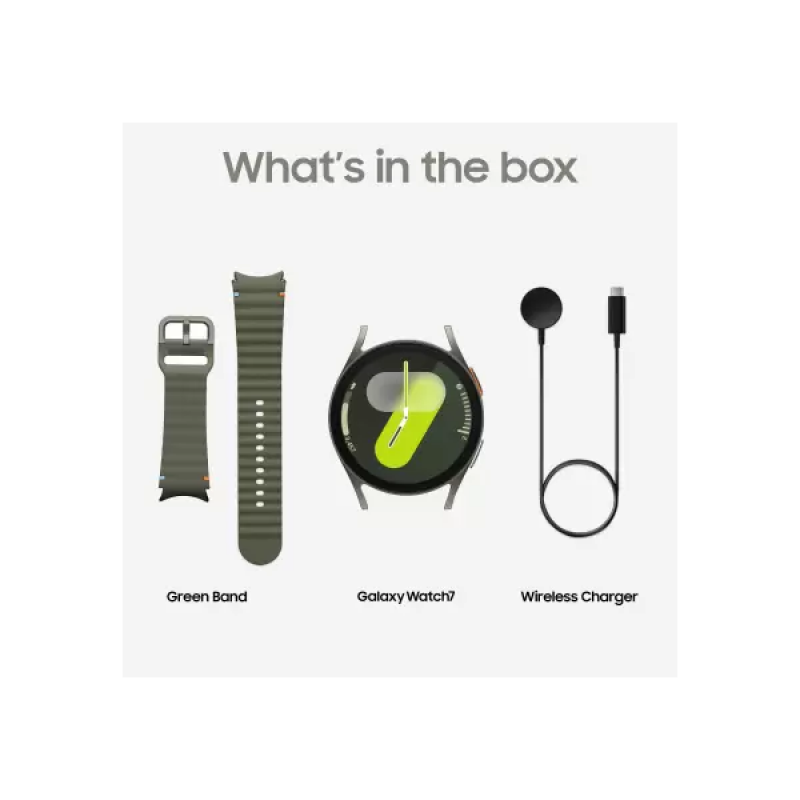 Samsung Galaxy Watch 7 | 40mm | LTE | Green Strap | SM-L305FZGAINS Samsung Galaxy Watch 7 | 40mm | LTE | Green Strap | SM-L305FZGAINS