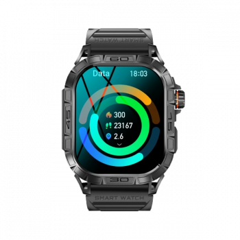 Salpido PERIDOT Bluetooth Calling Smartwatch | Black | GD SW 08