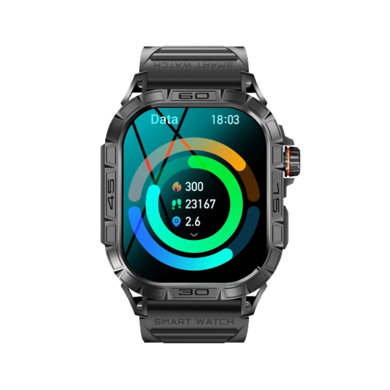 Salpido PERIDOT Bluetooth Calling Smartwatch | Black | GD SW 08 Salpido PERIDOT Bluetooth Calling Smartwatch | Black | GD SW 08