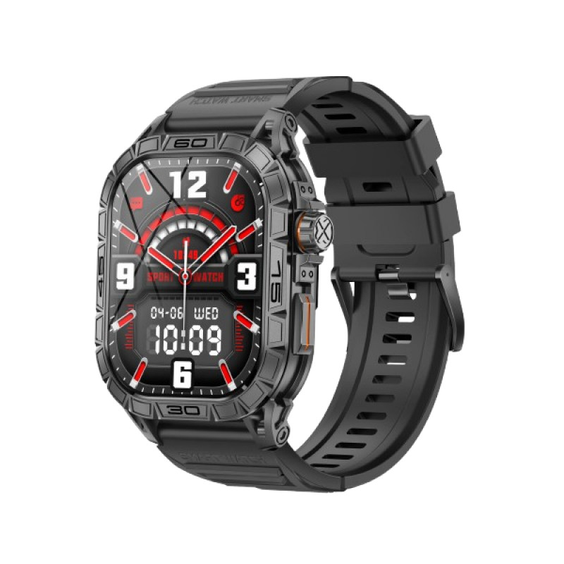 Salpido PERIDOT Bluetooth Calling Smartwatch | Black | GD SW 08 Salpido PERIDOT Bluetooth Calling Smartwatch | Black | GD SW 08