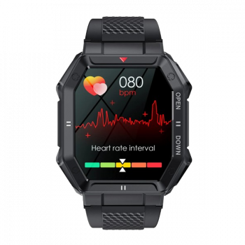 Salpido CARNELIAN Bluetooth Calling Smartwatch | Black | GD SW-10