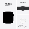 Apple Watch Series 10 | GPS | 42mm | M/L | Jet Black Aluminium with Sport Band | Black Strap | MWWF3HN/A Apple Watch Series 10 | GPS | 42mm | M/L | Jet Black Aluminium with Sport Band | Black Strap | MWWF3HN/A