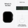 Apple Watch Ultra 2 | GPS | Cellular | 49mm | M Size | Black Titanium with Dark Green Alpine Loop | Dark Green Strap | MX4R3HN/A Apple Watch Ultra 2 | GPS | Cellular | 49mm | M Size | Black Titanium with Dark Green Alpine Loop | Dark Green Strap | MX4R3HN/A