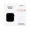 Apple Aluminium Case Sport Band Light Blush Strap | Watch Series 10 | GPS | 46mm | M/L Rose Gold | MWWU3HN/A Apple Aluminium Case Sport Band Light Blush Strap | Watch Series 10 | GPS | 46mm | M/L Rose Gold | MWWU3HN/A