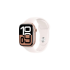 Apple Aluminium Case Sport Band Light Blush Strap | Watch Series 10 | GPS | 46mm | M/L Rose Gold | MWWU3HN/A Apple Aluminium Case Sport Band Light Blush Strap | Watch Series 10 | GPS | 46mm | M/L Rose Gold | MWWU3HN/A