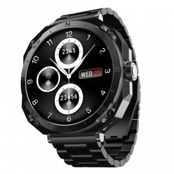 boAt Enigma Z20 Amoled Bluetooth Calling Smartwatch | Metal Black