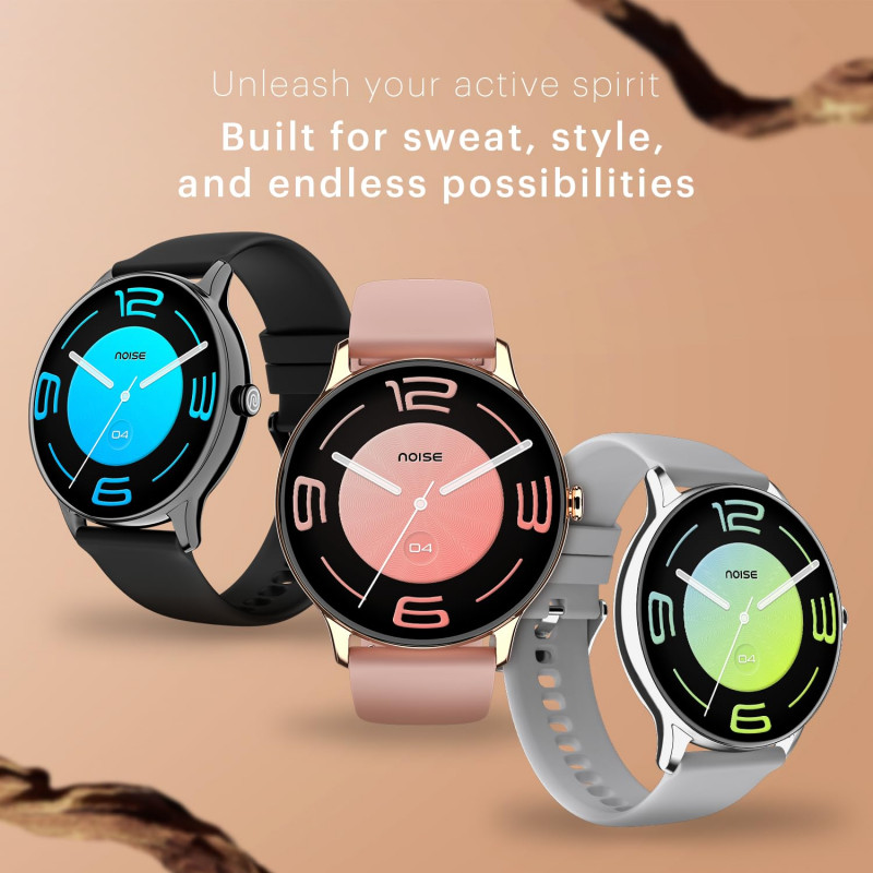 Noise NoiseFit Twist Go Smartwatch | Bluetooth Calling | Metallic Finish | 100 Sports Modes | Jet Black Noise NoiseFit Twist Go Smartwatch | Bluetooth Calling | Metallic Finish | 100 Sports Modes | Jet Black