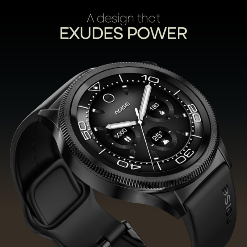NoiseFit Halo 2 Smartwatch | BT Calling | Jet Black NoiseFit Halo 2 Smartwatch | BT Calling | Jet Black