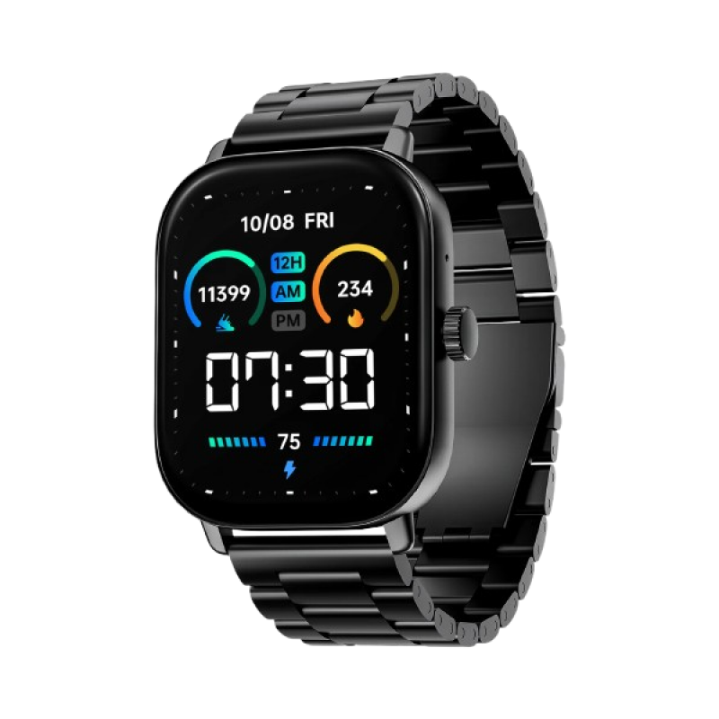 boAt Wave Spectra Smart Watch | AMOLED Display | Steel Black boAt Wave Spectra Smart Watch | AMOLED Display | Steel Black