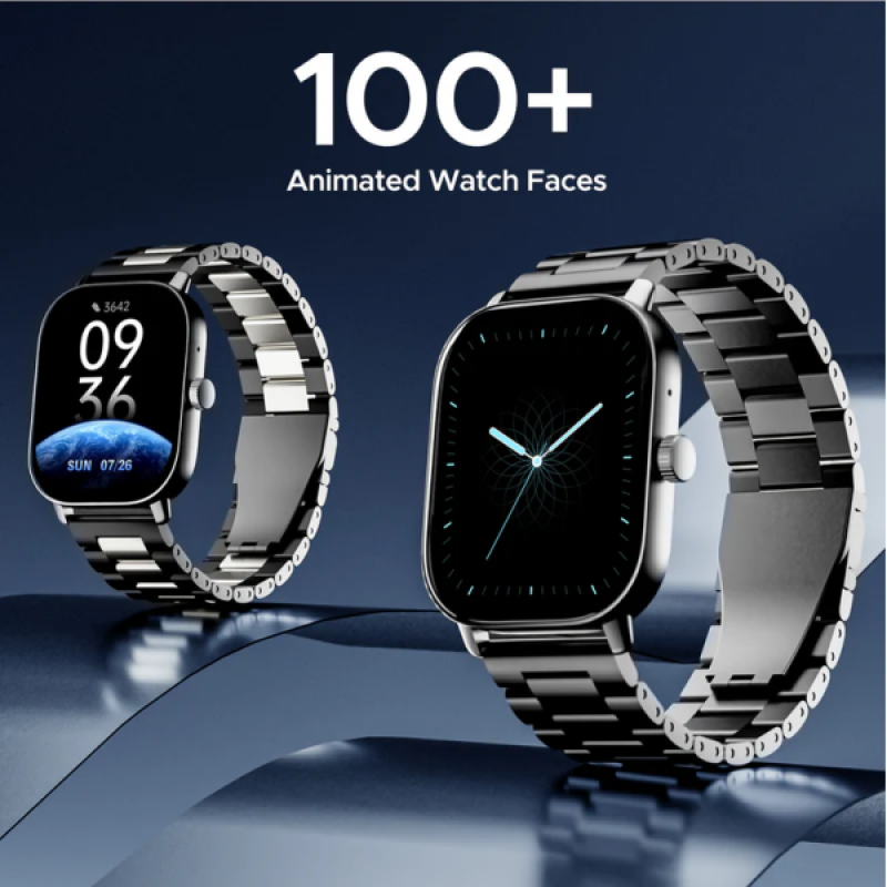 boAt Wave Spectra Smart Watch | AMOLED Display | Steel Black boAt Wave Spectra Smart Watch | AMOLED Display | Steel Black