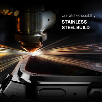 Boat Lunar Orb Smartwatch | AMOLED Display | BT Calling | Metal Grey