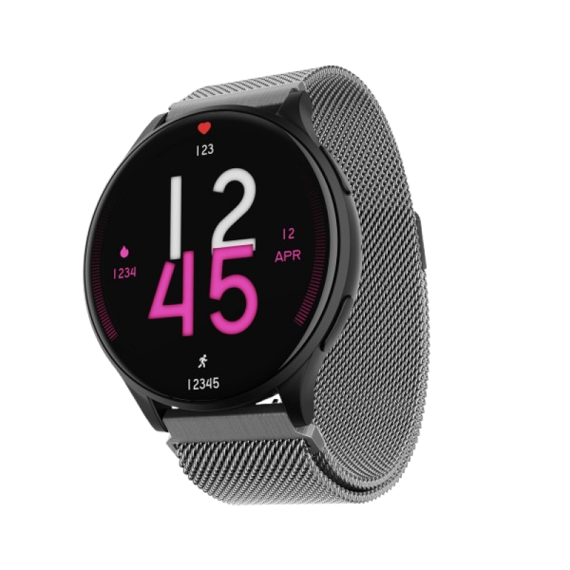 Boat Lunar Orb Smartwatch | AMOLED Display | BT Calling | Metal Grey Boat Lunar Orb Smartwatch | AMOLED Display | BT Calling | Metal Grey