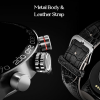 boAt Enigma Z40 Smart Watch | HD Display | IP67 | Black Leather