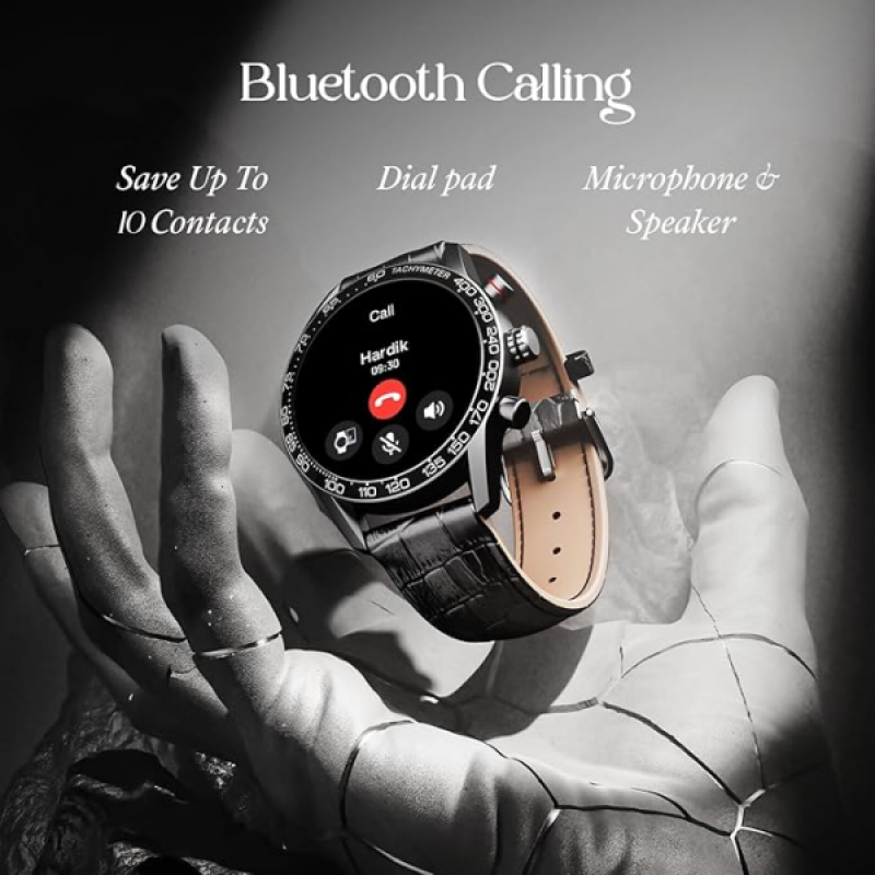 boAt Enigma Z40 Smart Watch | HD Display | IP67 | Black Leather boAt Enigma Z40 Smart Watch | HD Display | IP67 | Black Leather